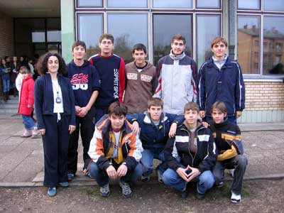 Шампиони са наставницом Гогом Буљин