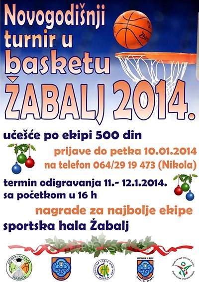 novogodisnji turnir basket zabalj