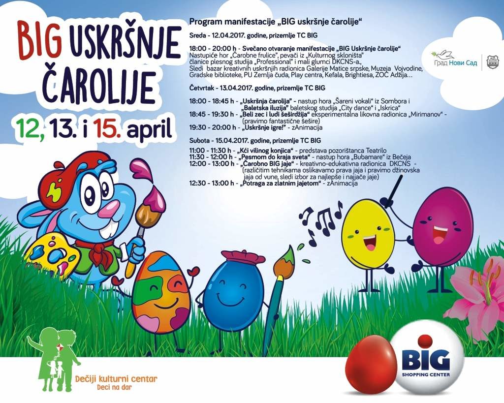 big novi sad uskrsnje carolije program 2017