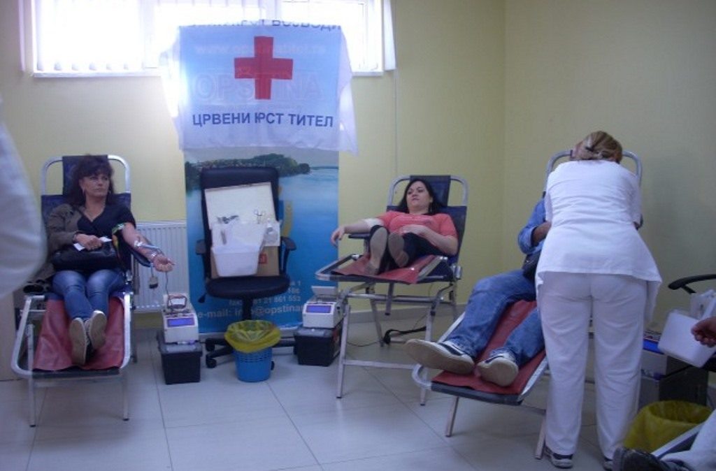 dobrovoljno davanje krvi titel