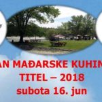 Дан мађарске кухиње Тител 2018