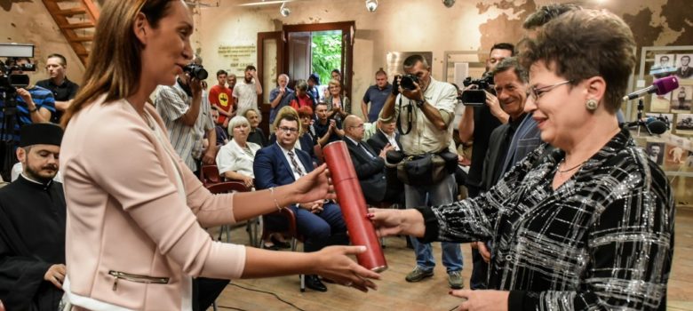 mina jurisin dragana milosevic petogodisnjica muzeja racije 1942 curug